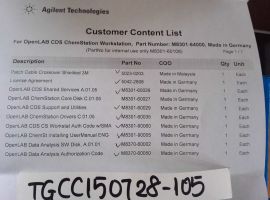 OpenLAB Data Analysis M8370AA/OpenLAB CDS ChemStation Workstation M8301AA