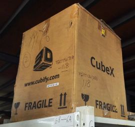 3DSYSTEMS 3D Printer Cubify CubeX Trio new box opened