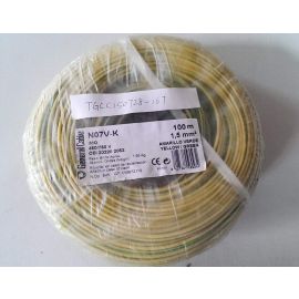 General Cable N07V-K 100m 1.5QMM Yellow/Green