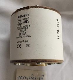 SIEMENS sitor fuse-link 3NC3438-6 semiconductor protection 800A 1100v size 3 