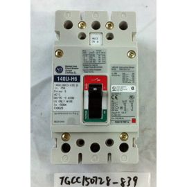 Allen Bradley 140U-H6 CIRCUIT BREAKER(MCCB) 140U-H6C3-C35