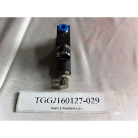 FESTO LRMA-1/8-QS-6 PRESSURE REGULATOR W/ GAUGE 