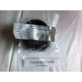 Set 4 Opel hubcentric rings 56.6