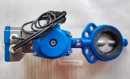 BKG BAR 90.28.2123 Electropneumatic Butterfly Valve DN80 PN16 & Positurn PN2-E-S-1-0 