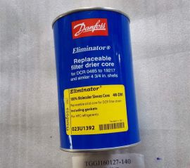 Danfoss 023U1392 Eliminator Replaceable filter drier core for DCR 0485 to 19217 and similar 4 3/4in. shells