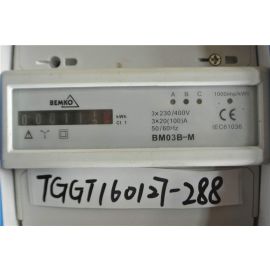 BEMKO BM03B-M ELECTRICITY METER 3 PHASE 20(100)A MECHANICAL