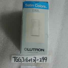 Lutron DVSC-603P-ST Diva 600W 120V 3Way Preset Dimmer SATIN COLOR STONE 