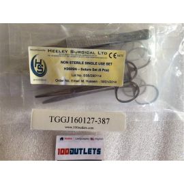 HEELEY SURGICAL H368SN Suture Set(6Pcs) NON STERILE SINGLE USE SET