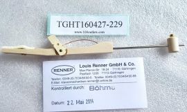 Renner Piano Action Part 340160001 - Damper Lever with damper buttons - Upright Piano Repair