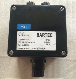 BARTEC 07-5105 Ex i Polyester distribution boxes black