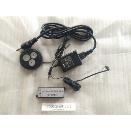 LED 3*1W PUCK LIGHT KIT with 6plug junction box & 30V switching power supply