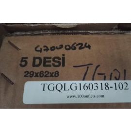 Fridge / Freezer Front Door Glass 5DESI 29*62*8 47000624