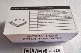 10 pcs BOEN Traffic 476 WOOD SPECIE 10*68*68MM Oak Classic Parquet
