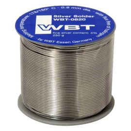 WBT WBT-0820 0.8mm 4%Ag 250g silver solder Hi-Fi Audio 