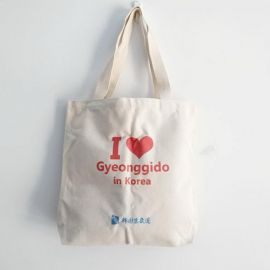 ECO GREEN BAG Canvas I LOVE GYEONGGIDO IN KOREA Printed