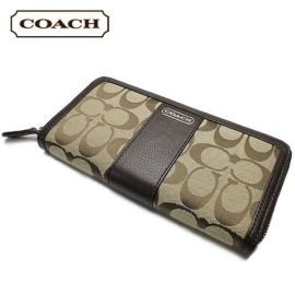 PARK SIGNATURE ACCORDION ZIP (COACH F49159)