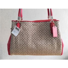 MADISON OP ART NEEDLEPOINT CAFE CARRYALL (COACH F27902)