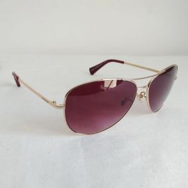 COACH 9139/8H Sunglasses Gold/Gamet 59/13-135 Avaitors