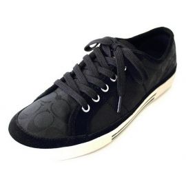 COACH BRAD SNEAKER Q900 Signature Men's Casual Shoes Black EU40 EU41.5