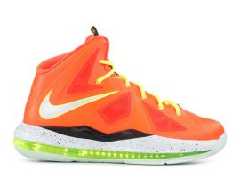 New No Box Nike LEBRON 10 GS "BRIGHT CRIMSON" 543564-800 USGS4.5Y EU36.5 23.5CM