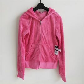 Juicy Couture Women's Old School JC Hoodie Highlighter M JG000921-671