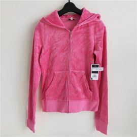 Juicy Couture Women's Old School JC Hoodie Highlighter XS JG000921-671