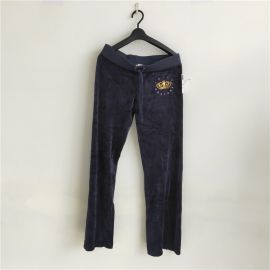 Juicy Couture Women's Velour Pant Regal Blue M JG008353-400