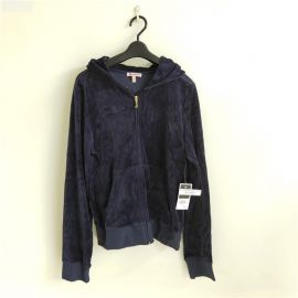 Juicy Couture Women's JC Basic Hoodie Regal Blue XL JG000836-401