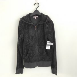 Juicy Couture Women's Ornate JC Hoodie Black M JG009435-001