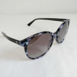 GUCCI GG 3722/S HNWYE BLUE HAVANA GRADIENT SUNGLASSES 55-18 W/CASE