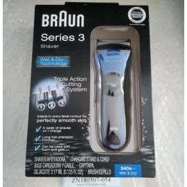 BRAUN Series 3 340s-4 Shaver Triple Action Cutting System