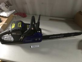 Kobalt KCS 180B 80Volt Max 18" Brushless Chainsaw With Battery & Charger 80V