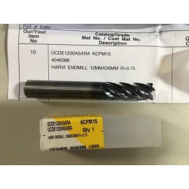 KENNAMETAL UCDE1200A5ARA KCPM15 Harvi Endmill