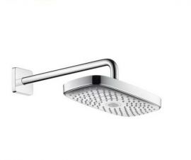 Hansgrohe Raindance Select E 300 2jet overhead shower with shower arm chrome 27385000