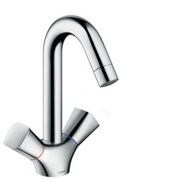 Hansgrohe 71222000 Logis two handle basin mixer with swivel spout 71222000