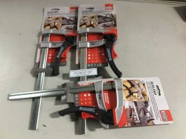 Bessey 250mm x 80mm KliKlamp KLI25 Quick Release Lever F Clamp