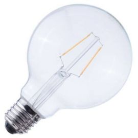 Calex LED Full Glass Filament Globelamp 240V 4W  400lm E27 GLB95 Clear 2700K