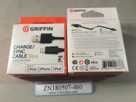 Griffin GC36631-2 2ft USB to Lightning Cable for iPhone & iPad - Black