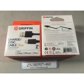 Griffin GC36631-2 2ft USB to Lightning Cable for iPhone & iPad - Black