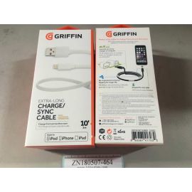 Griffin GC40922 USB to Lightning Connector 10-Feet/3 meter White New