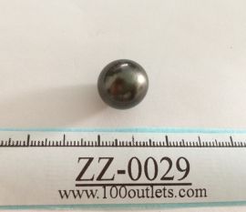 Tahiti Cultured Black Pearls Grade B size 14.24mm Ref. R-SR