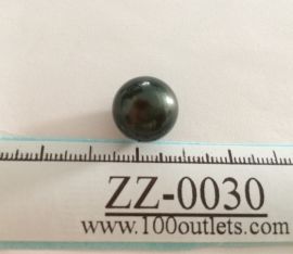 Tahiti Cultured Black Pearls Grade B size 13.46mm Ref. R-SR