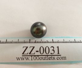 Tahiti Cultured Black Pearls Grade B size 13.61mm Ref. R-SR
