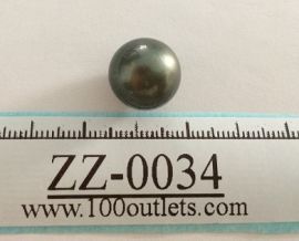 Tahiti Cultured Black Pearls Grade B size 13.5mm Ref. R-SR
