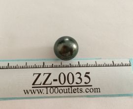 Tahiti Cultured Black Pearls Grade B size 13.6mm Ref. R-SR