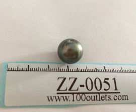 Tahiti Cultured Black Pearls Grade B size 12.63mm Ref. R-SR