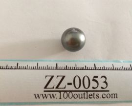 Tahiti Cultured Black Pearls Grade B size 12.52mm Ref. R-SR
