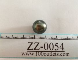 Tahiti Cultured Black Pearls Grade B size 12.55mm Ref. R-SR