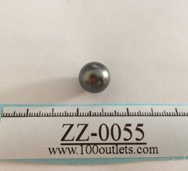Tahiti Cultured Black Pearls Grade B size 12.5mm Ref. R-SR