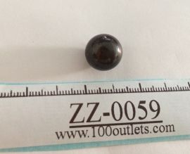 Tahiti Cultured Black Pearls Grade B size 12.72mm Ref. R-SR